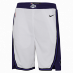 Color White of the product Short NBA Los Angeles Lakers Nike City Edition Enfant