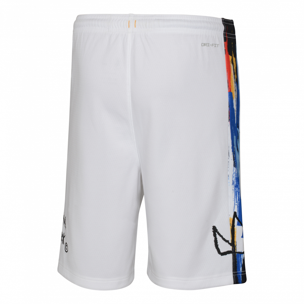 Nike Brooklyn Nets Dri-Fit NBA Basketball Black/Grey Shorts Youth XL 18/20