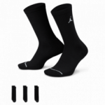 Color Noir du produit Pack de 3 chaussettes Jordan Everyday black/white
