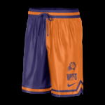 Color Orange du produit Short NBA Phoenix Suns Nike Courtside clay...