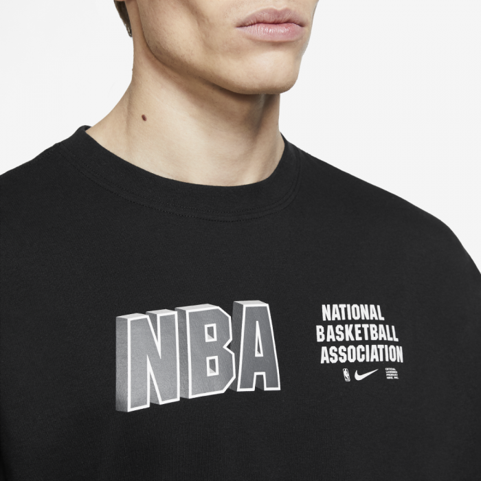 T-shirt NBA Team 31 Nike Courtside Max 90 black image n°2