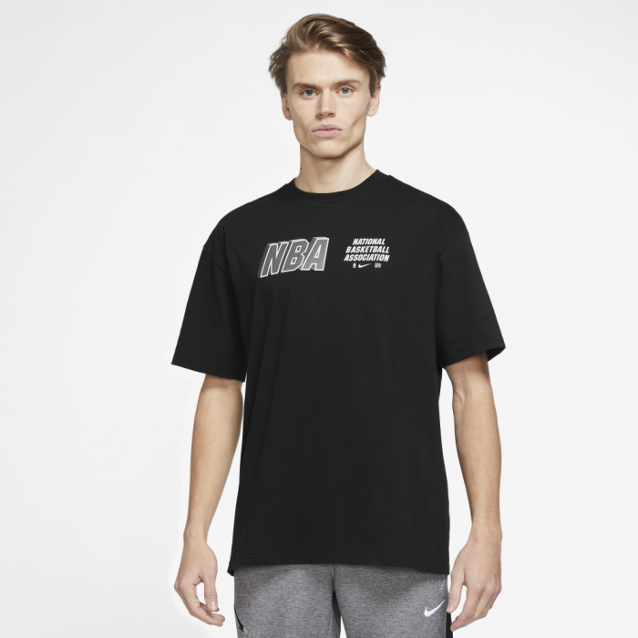 T-shirt NBA Team 31 Nike Courtside Max 90 black image n°1