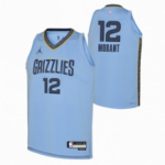 Color White of the product Maillot NBA Ja Morant Memphis Grizzlies Jordan...