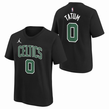 T-shirt NBA Jayson Tatum Boston Celtics Jordan Statement Name&number Enfant | Air Jordan
