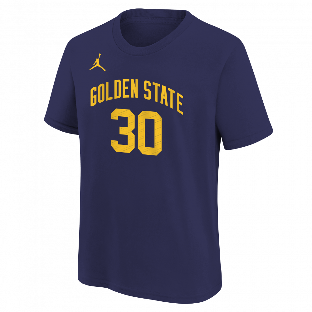 T-shirt NBA Stephen Curry Golden State Warriors Jordan Statement  Name&number Enfant