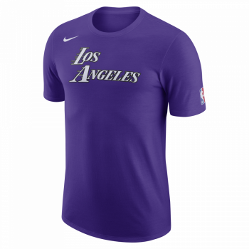 T-shirt NBA Los Angeles Lakers Nike City Edition field purple | Nike