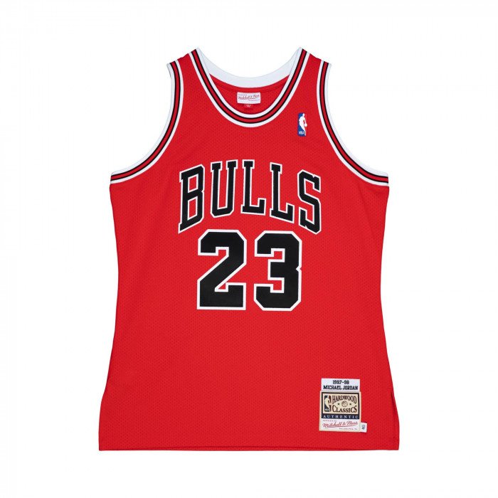 Maillot NBA Michael Jordan Chicago Bulls '97 Authentic Mitchell&Ness Road Finals image n°1