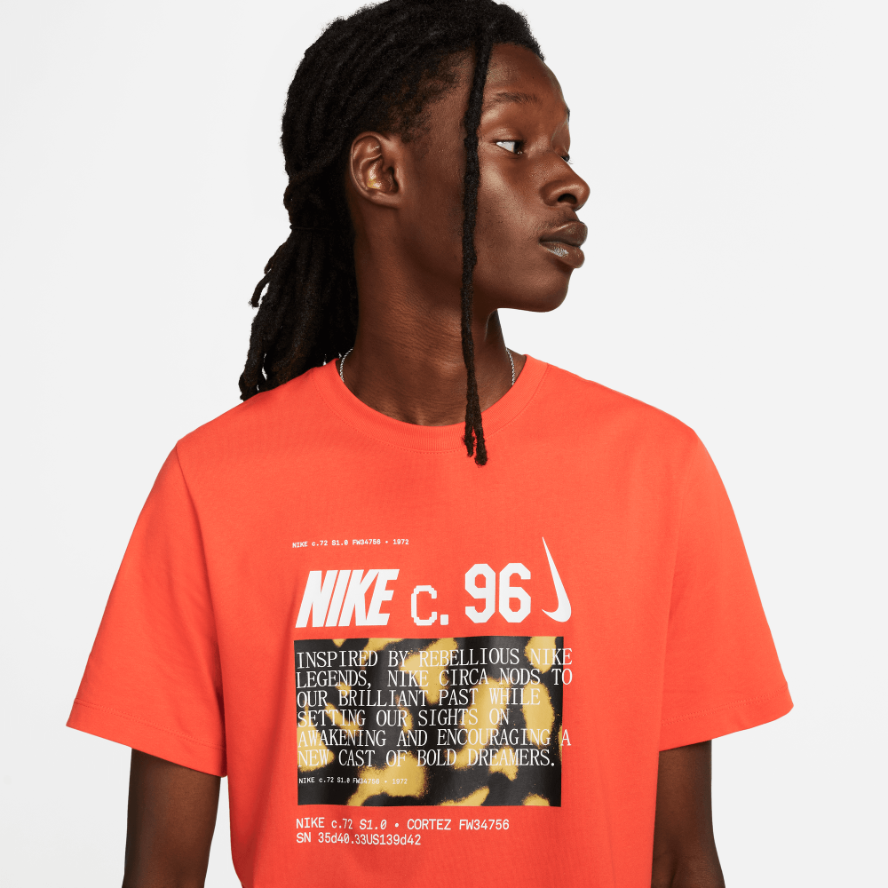 T-shirt Nike Basketball Circa picante red - Basket4Ballers | Sport-T-Shirts