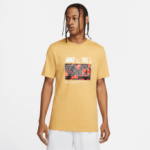 Color Yellow of the product T-shirt Nike Basketball Circa wheat gold