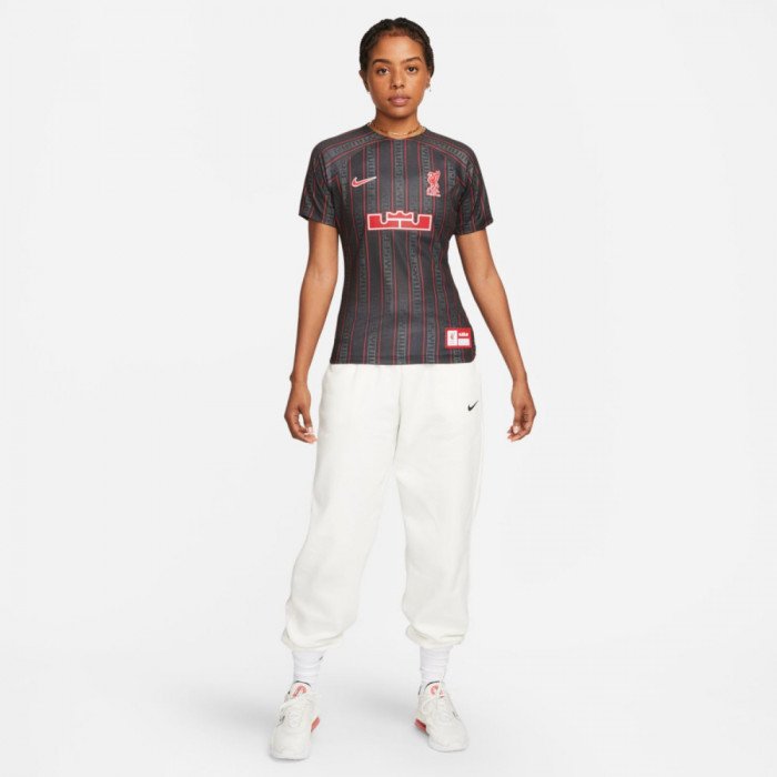 T-shirt Nike Lebron James x Liverpool FC Women anthracite/gym red image n°7