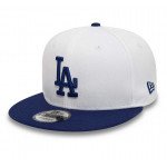 Color Blanc du produit Casquette MLB New Era Los Angeles Dodgers White...