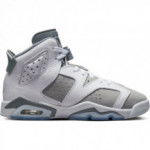 Color Blanc du produit Air Jordan 6 Retro Cool Grey Enfant GS