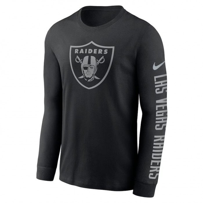 T-shirt à Manches Longues NFL Las Vegas Raiders Nike Reflective