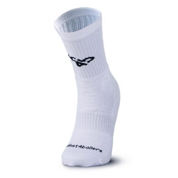 Chaussettes Performance b4b Made In France Retourne Le Game Blanc | B4B