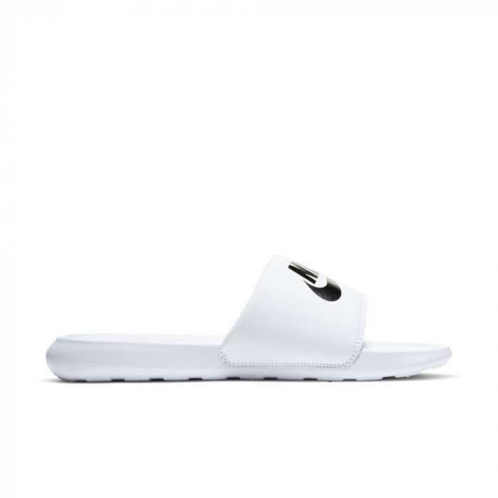 Claquettes Nike Victori One white/black-white image n°2