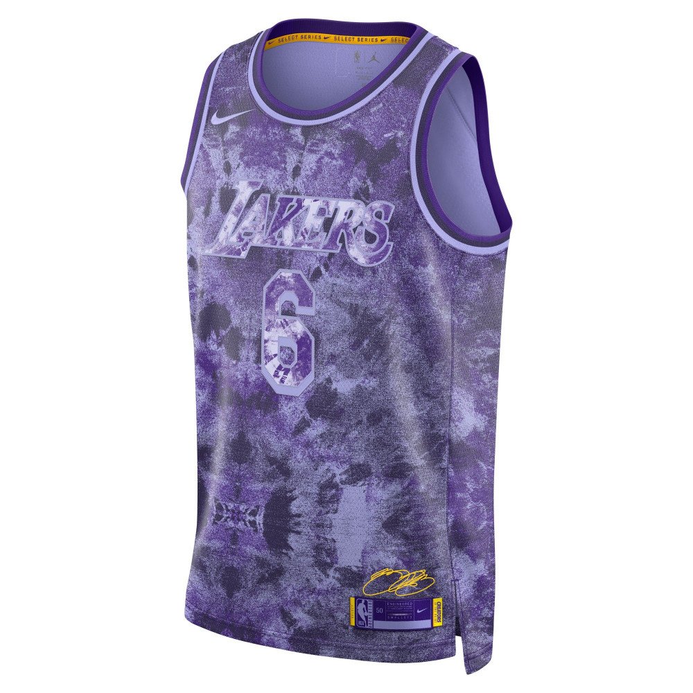 Maillot NBA Lebron James Los Angeles Lakers Nike HWC Petit Enfant -  Basket4Ballers