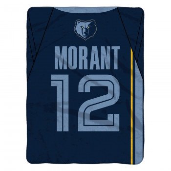 12 Ja Morant Vancouver Grizzlies Memphis Men's Throwback TEAL