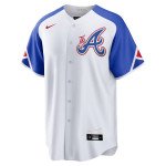 Color Multicolor du produit Baseball Shirt MLB Atlanta Braves Nike City Connect...