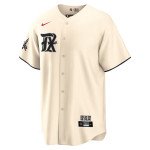 Color Beige / Brun du produit Baseball Shirt MLB Texas Rangers Nike City Connect...