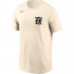 Color Beige / Brun du produit T-shirt MLB Texas Rangers Nike City Connect