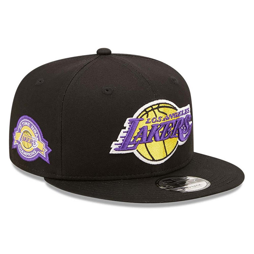 New era Team Outline 9Fifty STSP Los Angeles Lakers Cap White