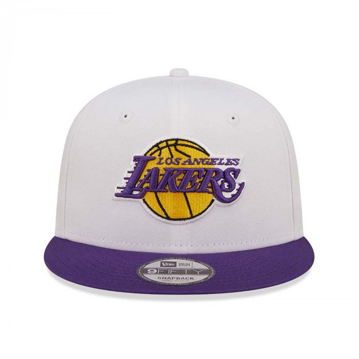 Casquette NBA Los Angeles Lakers New Era White Crown 9Fifty image n°3