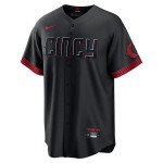 Color Multicolor of the product Baseball Shirt MLB Cincinnati Reds Nike City Connect...