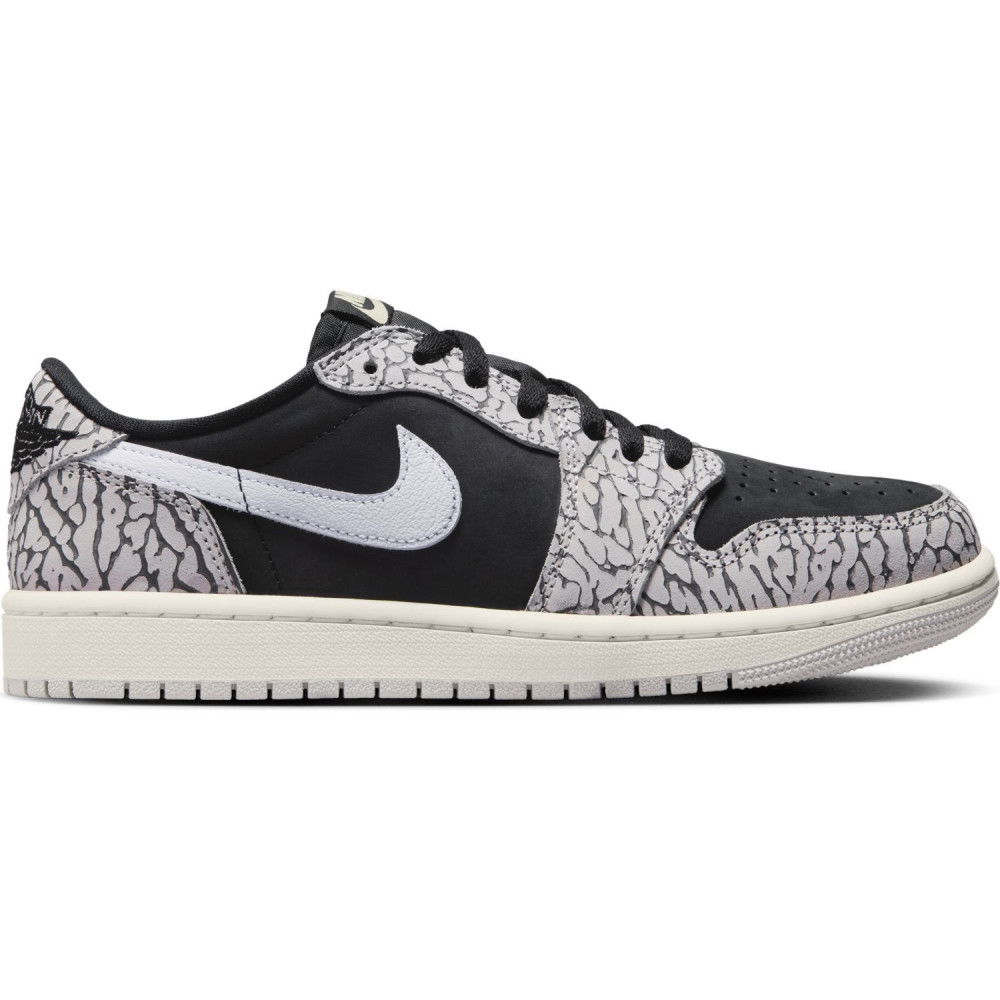 Air Jordan 1 Low OG Women Black Cement - Basket4Ballers