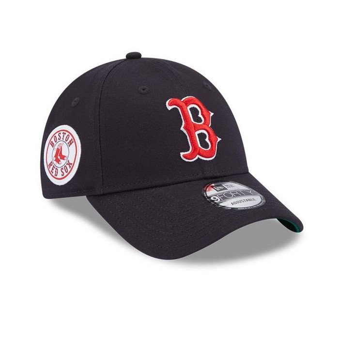 Casquette MLB Boston Red Sox New Era Side Patch 9Forty image n°1
