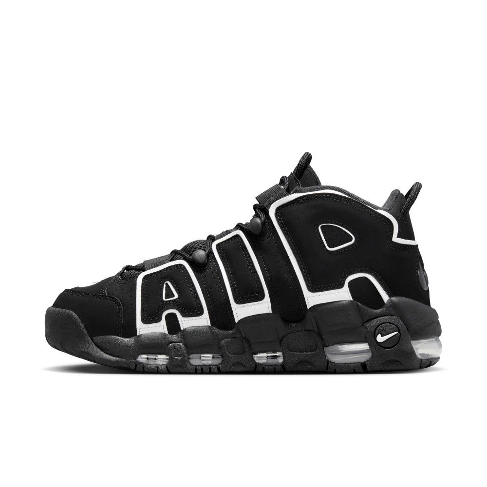 Nike Air More Uptempo '96 Black White - Basket4Ballers