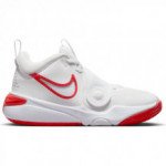 Color White of the product Nike Team Hustle D 11 White Red Enfant GS
