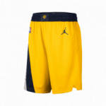 Color Yellow of the product Short Jordan Indiana Pacers Jordan Statement Edition...