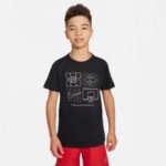 Color Noir du produit T-shirt Enfant Nike Culture Of Basketball Black