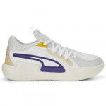 Color White of the product Puma Court Rider Chaos Slash Lakers