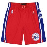 Color Red of the product Short NBA Philadelphia 76ers Jordan Statement Edition
