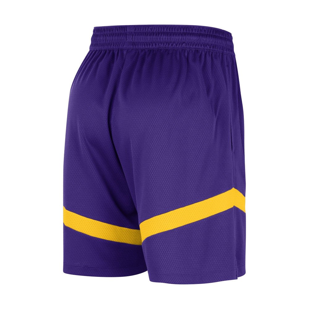 Nike NBA Los Angeles Lakers Association Swingman Shorts Yellow