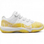 Color White of the product Air Jordan 11 Retro Low Snakaskin
