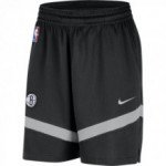 Color Noir du produit Short NBA Brooklyn Nets Nike Practice Icon+