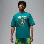 Color Green of the product T-shirt Jordan Sport sky j teal/citron tint