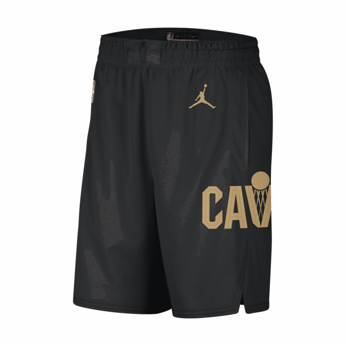 Short Cleveland Cavaliers Statement Edition black/club gold NBA