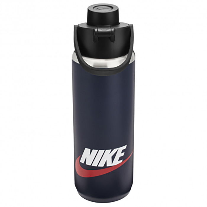 Gourde Nike Chug Bottle Graphic 24 Oz / 0,7l Obsidian/black/sail