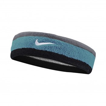 Bandeau Nike Swoosh Cool Grey/teal Nebula/black | Nike