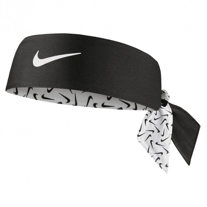 Bandeau Nike Dri-Fit Head Tie 3.0 Reversible White/black/white