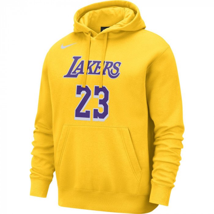 Sweat à capuche LA Lakers NBA Name&number amarillo