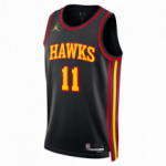Color Noir du produit Maillot NBA Trae Young Atlanta Hawks Jordan...