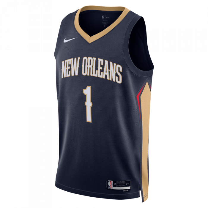 Maillot NBA Zion Williamson New Orleans Pelicans Nike Icon Edition