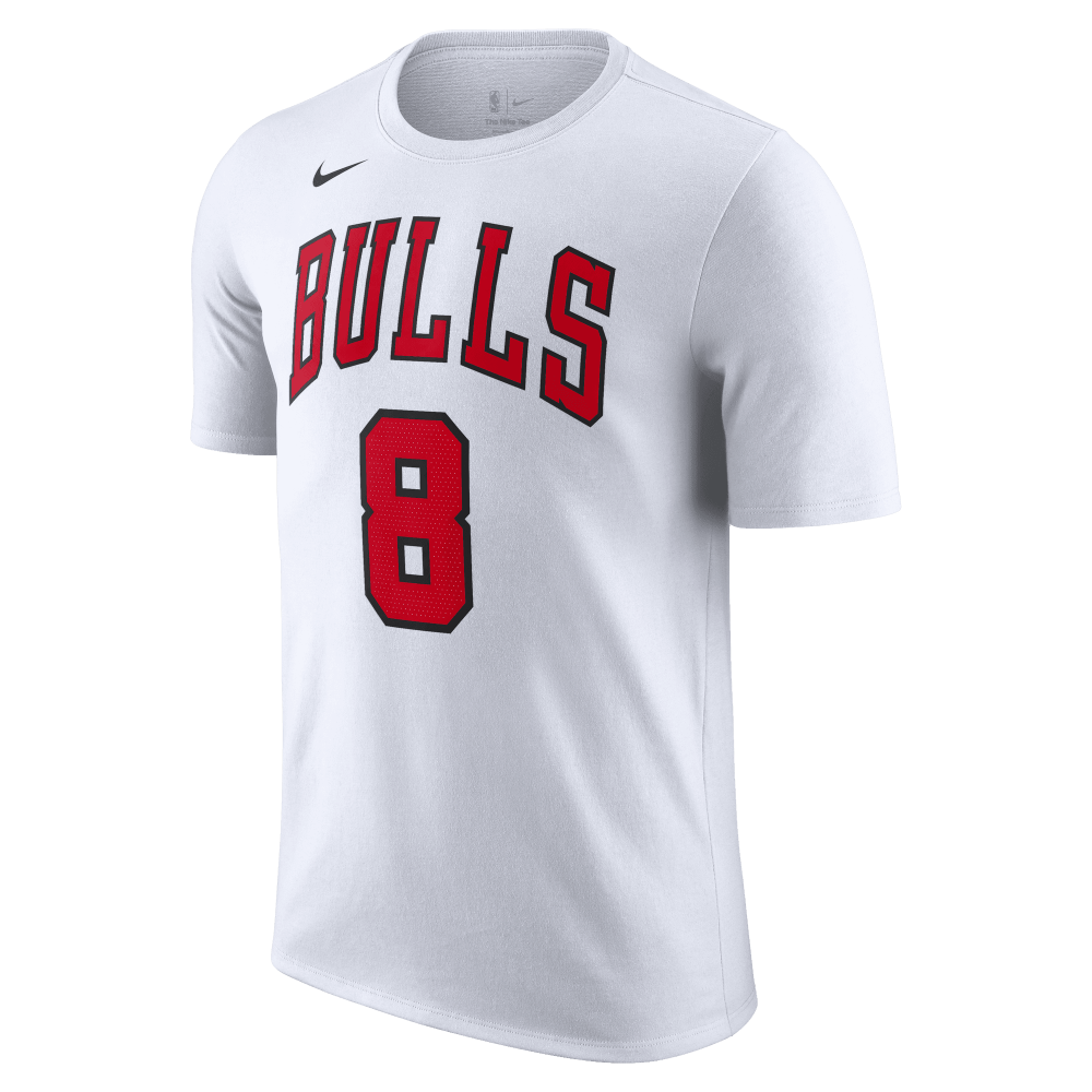 Chicago Bulls Jordan Courtside Max 90 T-Shirt - White - Mens