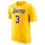 Color Yellow of the product T-shirt NBA Anthony Davis Los Angeles Lakers Nike...