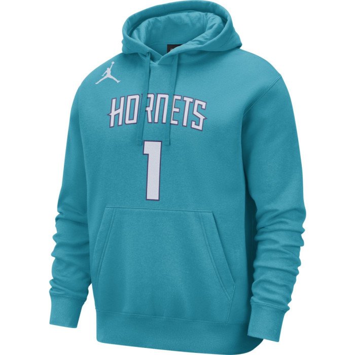 Hoody NBA Lamelo Ball Charlotte Hornets Nike Name & Number