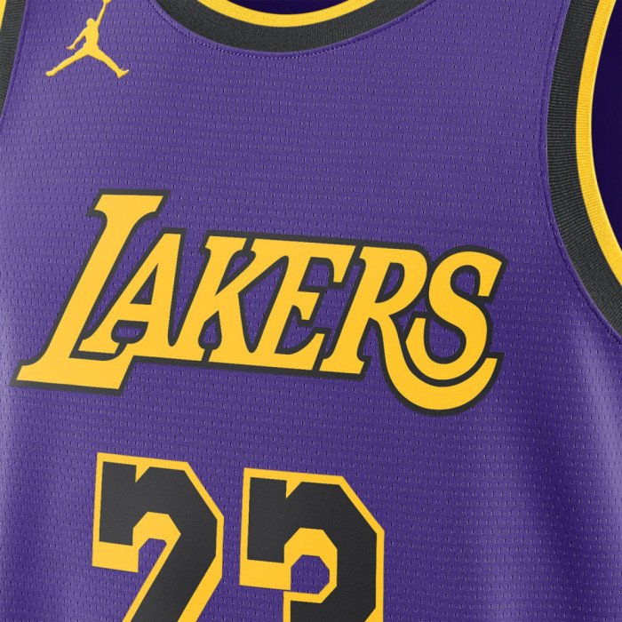 Maillot NBA Lebron James Los Angeles Lakers Jordan Statement Edition 2023/2024 23 image n°2